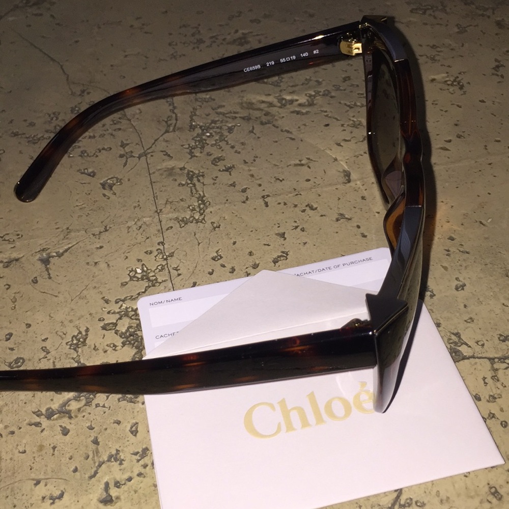 Chloe sunglasses new in bow with all credentials - Picture 3 of 7